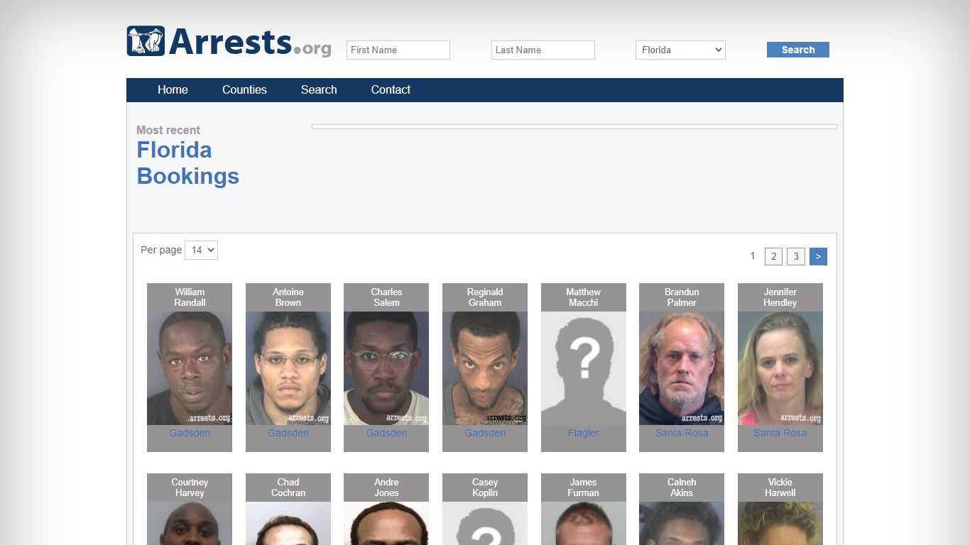 Florida Arrests and Inmate Search